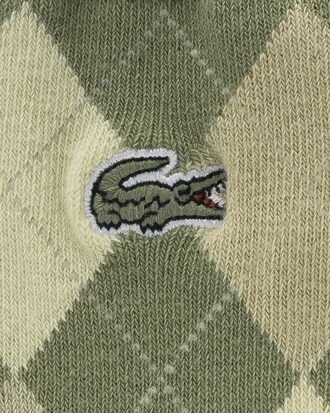 여성 팬시 아가일 중목 양말