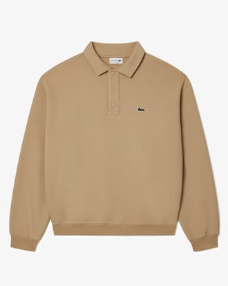 더블페이스 피케 카라 스웻셔츠