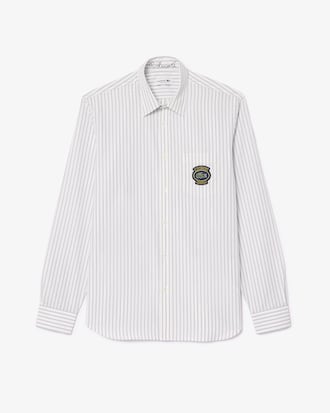 포플린 스트라이프 셔츠