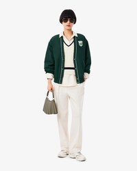 파이핑 디테일 브이넥 점퍼