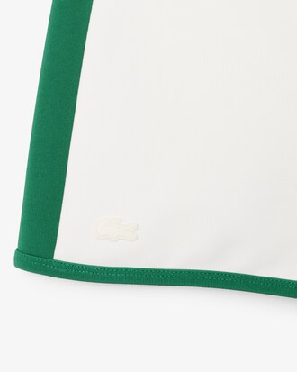 여성 샤이니 인터록 테니스 미니 숏츠