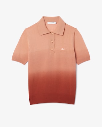 그라데이션 폴로 스웨터