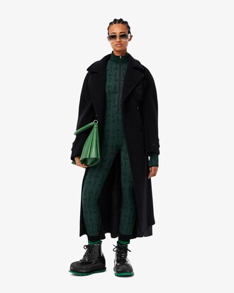 크록 프린트 점프수트