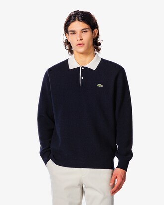 립조직 럭비 스웨터 폴로셔츠