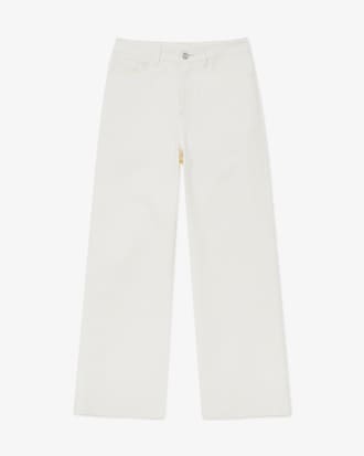 세미와이드 데님 팬츠