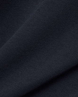 L 뱃지 래글런 소매 카라 스웻 점퍼