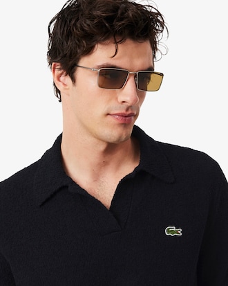 부클 폴로 스웨터