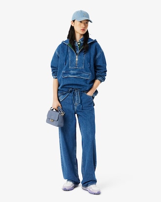 와이드 데님팬츠