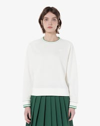 크루넥 긴팔 스웻셔츠