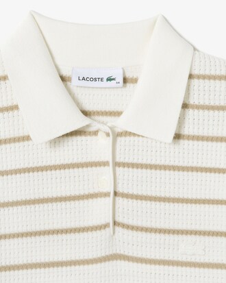 스트라이프 스웨터 폴로 셔츠