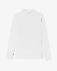 카라 긴팔 레이스레이어