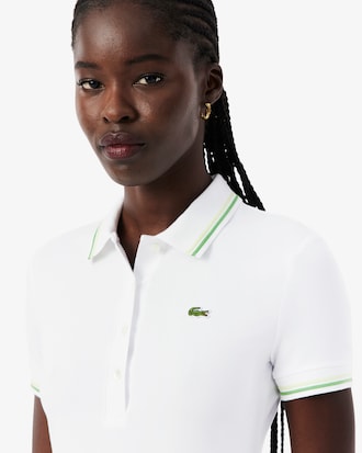 티핑 디테일 폴로 드레스