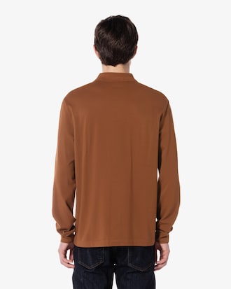 프렌치 레귤러핏 긴팔 베이직 폴로