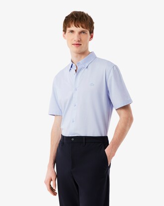 슬림핏 이지케어 기능성 반팔 셔츠