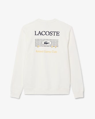 롤랑가로스 그래픽 크루넥 스웻셔츠