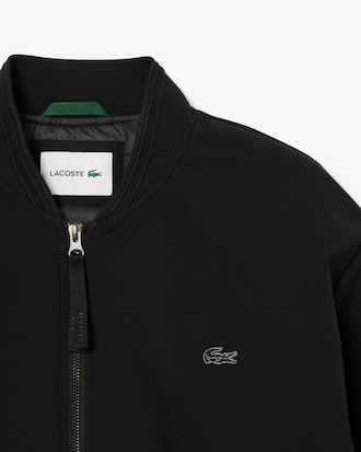 스타디움 넥 패딩 블루종