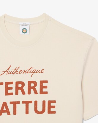 롤랑가로스 그래픽 반팔 티셔츠