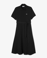 사선플라켓 폴로 드레스