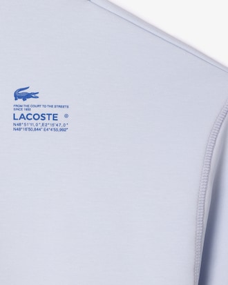 더블페이스 사이드 집업 디테일 후드 스웻셔츠