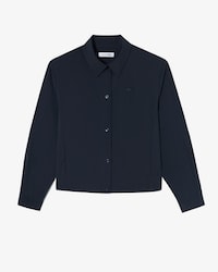 아우터형 타이드 디테일 셔츠