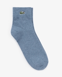 남성용 피케조직 베이직 미들 양말