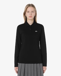 레귤러핏 긴팔 폴로셔츠