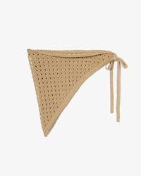 니트 크로쉐 스카프