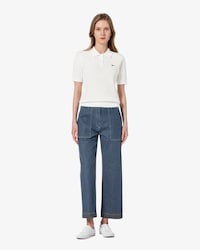 린넨혼방 크롭 팬츠