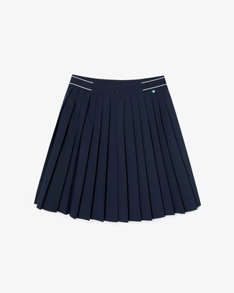 골프 중기장 플리츠 스커트