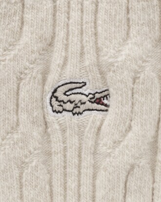 캐시미어 블렌드 케이블 중목 양말