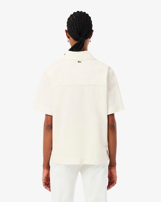 폴로형 데님셔츠