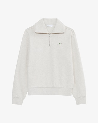 하프집업 스웻셔츠