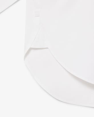 오버사이즈핏 포플린 셔츠