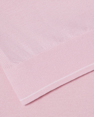 베이직 반팔 폴로 스웨터