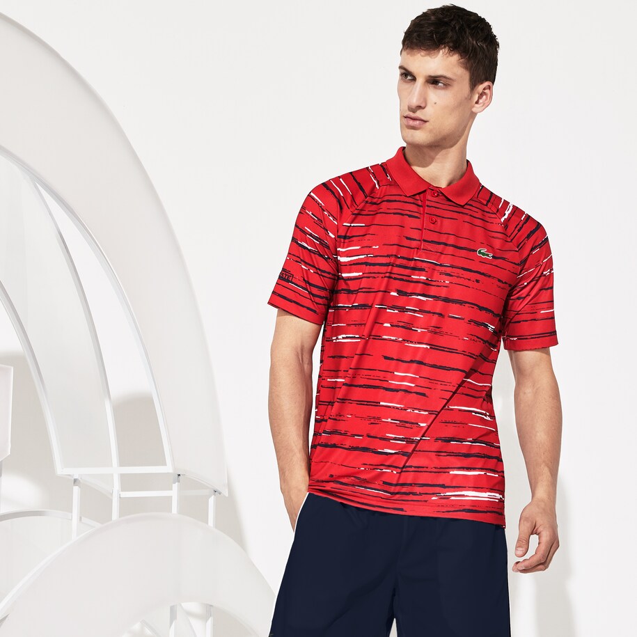 (남성) Lacoste SPORT x Novak Djokovic 저지 폴로 셔츠 | LACOSTE