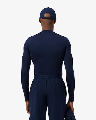 트레이닝 하프넥 티셔츠