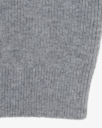 립조직 풀집업 가디건