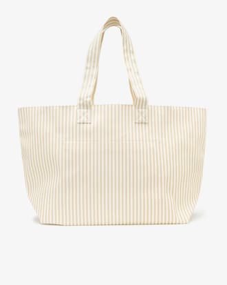 썸머팩 XL 탑지퍼 코튼 토트백