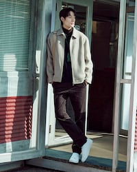 울 트러커 자켓
