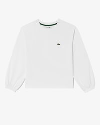 JP 퍼프 소매 긴팔 티셔츠