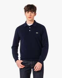 피케 긴팔 폴로 스웨터