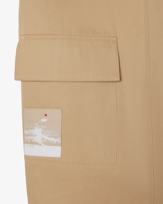 스트레이트핏 트윌 코튼 스커트