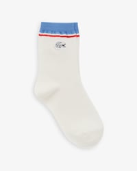 여성용 스트라이프 골지 양말