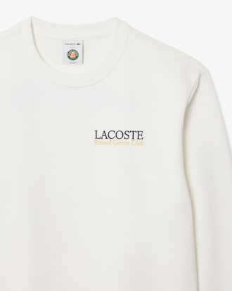 롤랑가로스 그래픽 크루넥 스웻셔츠