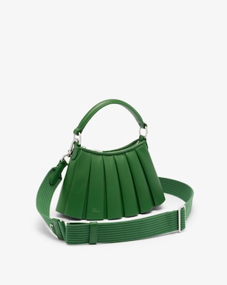 런웨이 레더 렝글런 미니 크로스바디