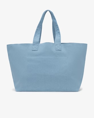 썸머팩 XL 탑지퍼 코튼 토트백