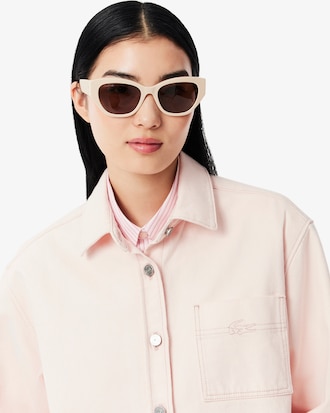 오버사이즈 컬러데님 셔츠 자켓