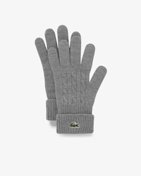 여성 울 케이블 니트 장갑