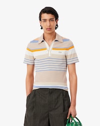 남성 헤비 피케 스트라이프 슬림 폴로