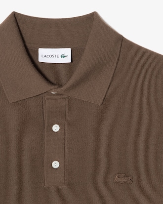 피케조직 카라 스웨터 폴로